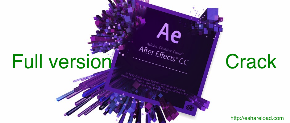download adobe after effects for mac crack